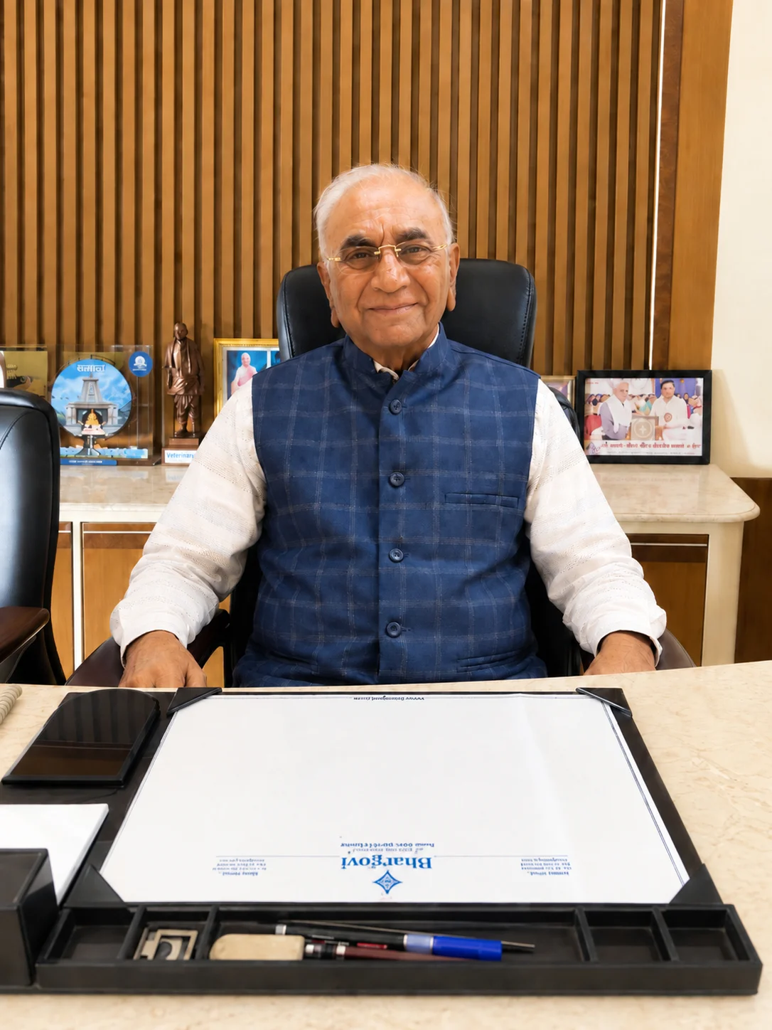 Portrait of the founder of Bhargovi Gems
